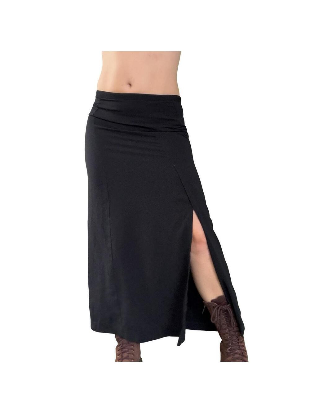 90s TRAD GOTH MINIMALIST SKIRT
